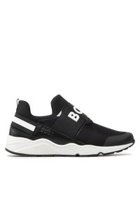 BOSS - Boss Sneakersy J29295 S Czarny. Kolor: czarny. Materiał: materiał #1