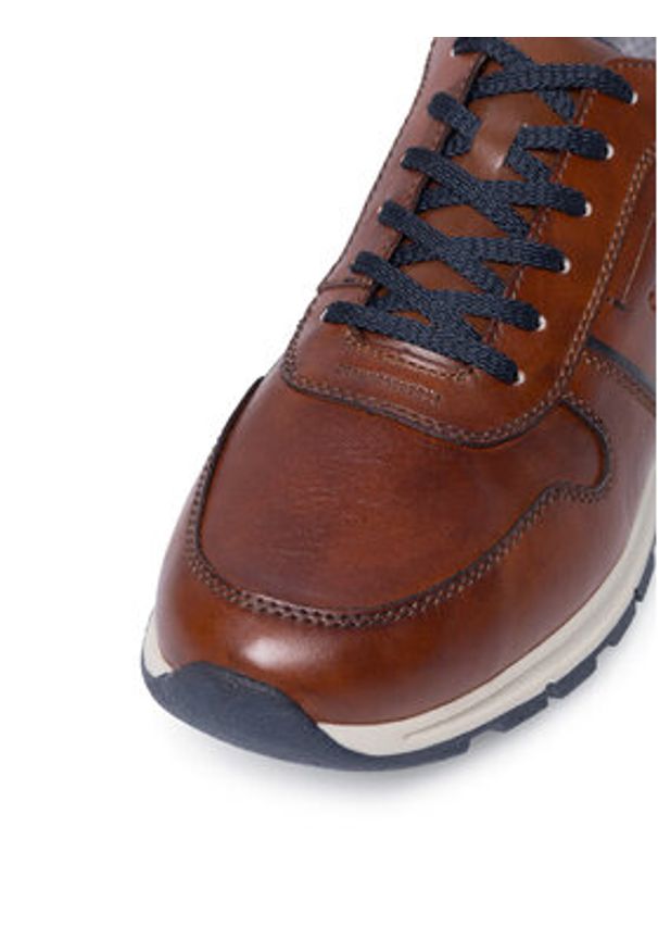 Rieker Półbuty B0503-24 Brązowy. Kolor: brązowy. Materiał: skóra