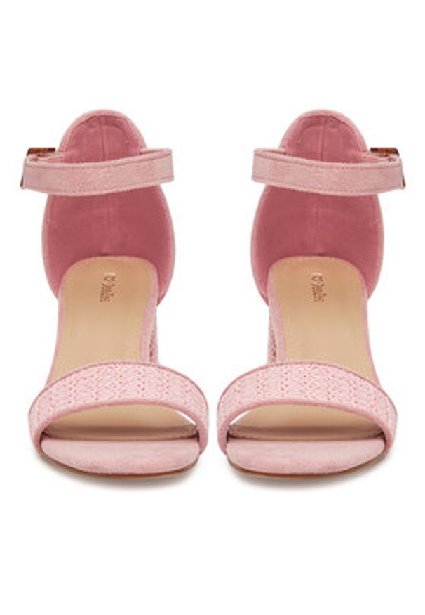 DeeZee Sandały DY5250-35A Różowy. Kolor: różowy. Materiał: materiał