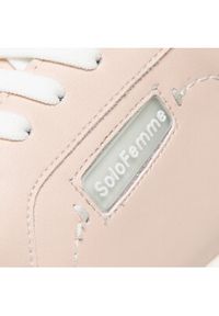 Solo Femme Sneakersy 10102-01-N03/N01-03-00 Różowy. Kolor: różowy. Materiał: skóra #7