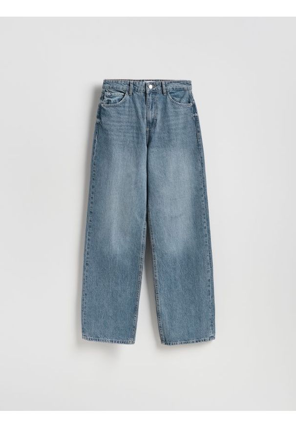 Reserved - Jeansy wide leg - indigo jeans