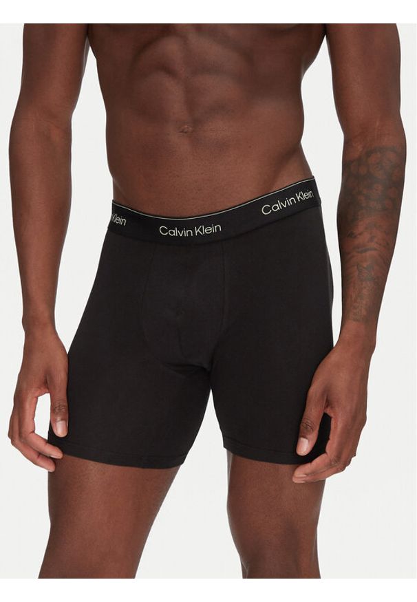 Calvin Klein Underwear Komplet 3 par bokserek LV00NB4394 Czarny. Kolor: czarny. Materiał: bawełna