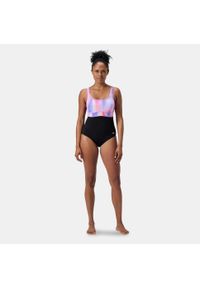 Damski kostium kąpielowy 1-częściowy Speedo Eco New Contour Eclipse Pr. Kolor: fioletowy, czarny, wielokolorowy