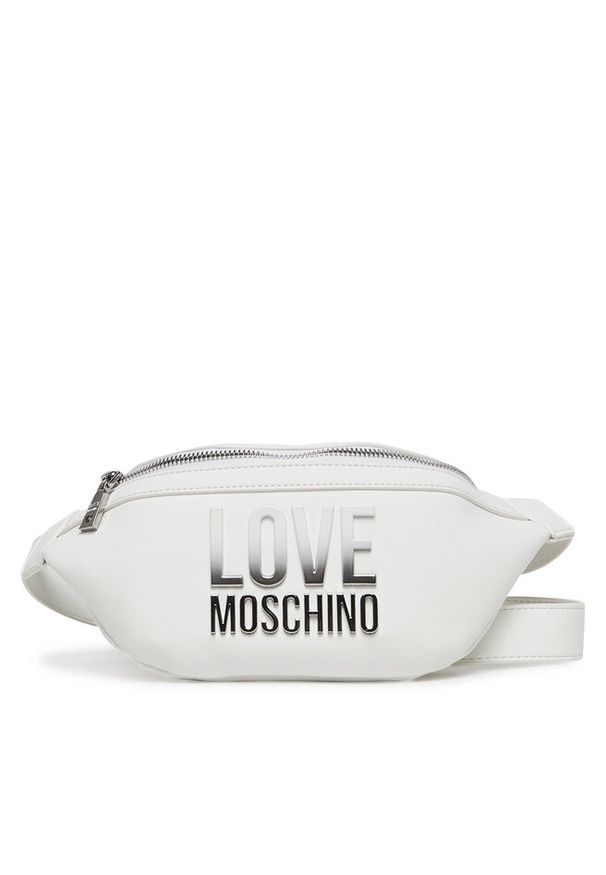 Love Moschino - Saszetka nerka LOVE MOSCHINO. Kolor: biały