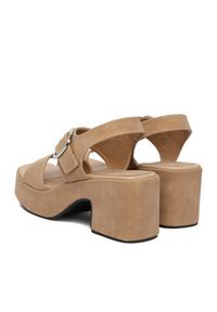 DeeZee Sandały CEO-LB-G9349-A Beżowy. Kolor: beżowy. Materiał: materiał #6