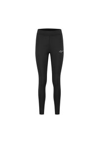 ROGELLI - Damskie spodnie do biegania ANDERSON, czarne. Kolor: różowy, czarny, wielokolorowy