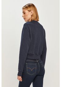 Tommy Jeans - Bluza DW0DW09792.4891. Okazja: na co dzień. Kolor: niebieski. Materiał: bawełna. Wzór: nadruk. Styl: casual #4