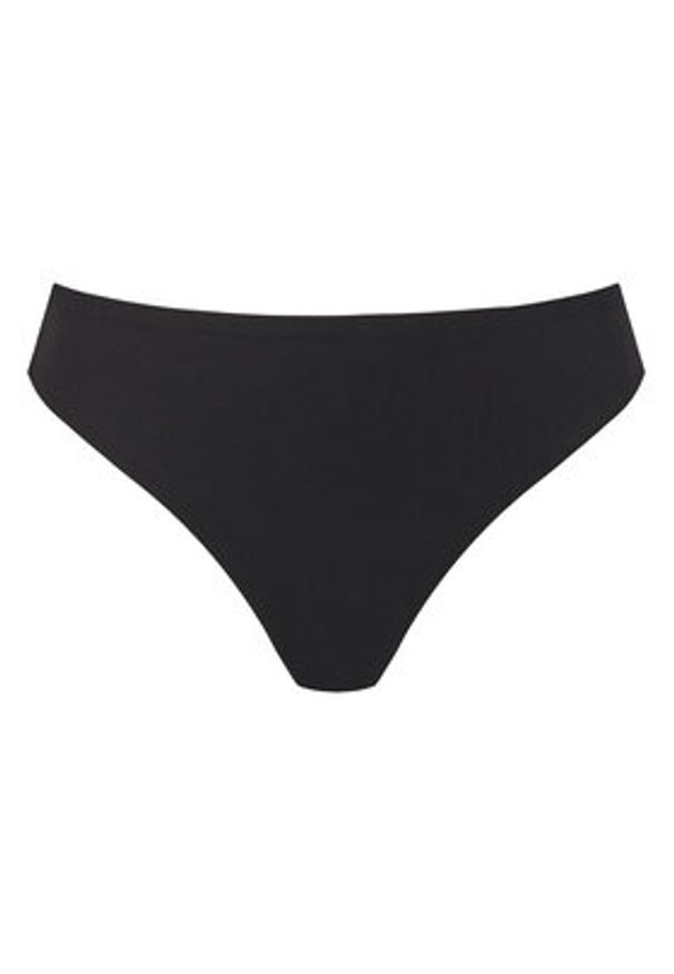 Calvin Klein Swimwear Dół od bikini KW0KW02787 Czarny. Kolor: czarny. Materiał: syntetyk