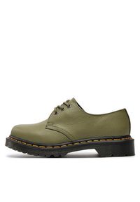 Dr. Martens Glany 1461 Virginia 31696357 Khaki. Kolor: brązowy. Materiał: skóra