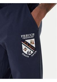Aeronautica Militare Spodnie dresowe 261PF1021UF00674 Granatowy Regular Fit. Kolor: niebieski. Materiał: bawełna #2