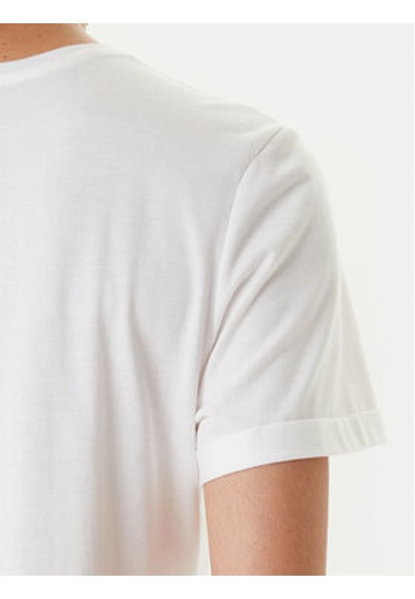 Morgan T-Shirt 251-DVIBES Biały Regular Fit. Kolor: biały. Materiał: bawełna
