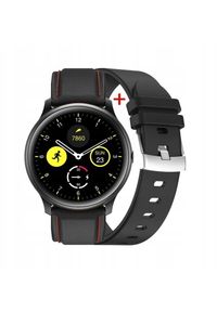 NoName - Smartwatch SMARTWATCH MĘSKI G. Rossi G.RSWSF1-1A1-1 black + dodatkowy PASEK + GRAWER. Rodzaj zegarka: smartwatch #1