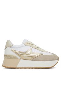 Sneakersy Liu Jo. Kolor: beżowy