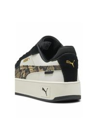 Puma - Damskie sneakersy Carina Street Snake Chic PUMA Vapor Gray Black Gold. Kolor: żółty, wielokolorowy, czarny, szary. Sport: koszykówka