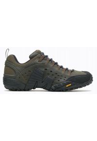 Merrell - Buty trekkingowe dla mężczyzn Merrel Intercept. Kolor: zielony. Sport: turystyka piesza