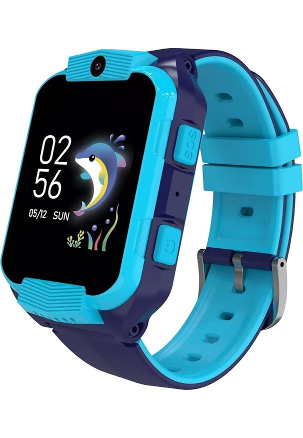 CANYON - Smartwatch Canyon KW-41 Granatowy (CNE-KW41BL). Rodzaj zegarka: smartwatch. Kolor: niebieski
