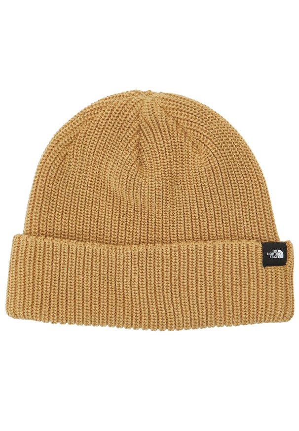 Czapka The North Face Fisherman Beanie. Kolor: beżowy, wielokolorowy, brązowy. Sezon: zima