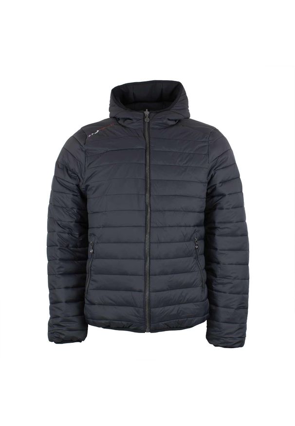 PEAK MOUNTAIN - Odwracalna parka Peak Mountain Colisee. Kolor: czarny. Sezon: zima