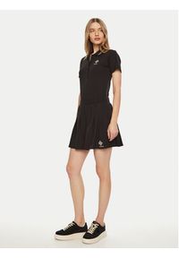 Guess Spódnica mini V5RD00 KCOK1 Brązowy Regular Fit. Kolor: brązowy. Materiał: bawełna #5