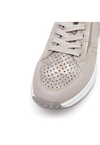 Rieker Sneakersy N4327-80 Srebrny. Kolor: srebrny. Materiał: syntetyk #8