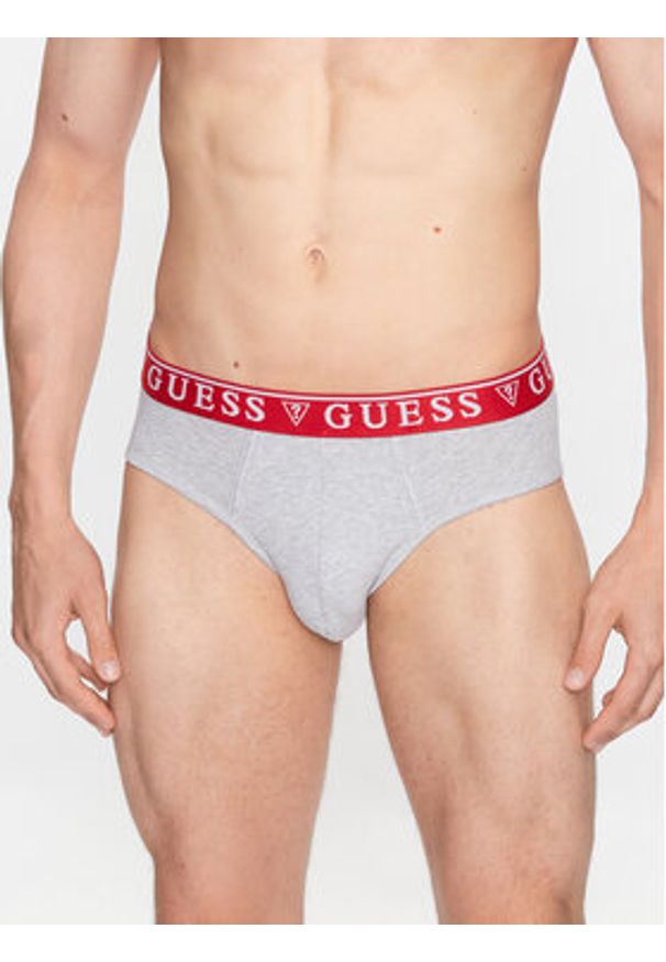 Guess Komplet 3 par slipów U97G00 K6YW1 Kolorowy. Materiał: bawełna. Wzór: kolorowy