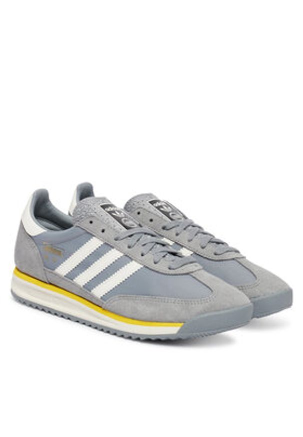 Adidas - adidas Sneakersy Sl 72 JQ9718 Szary. Kolor: szary. Materiał: zamsz, skóra