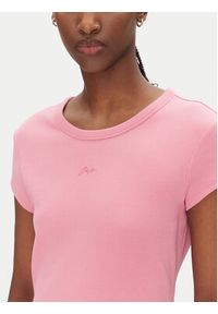 BOSS Sukienka codzienna 50536979 Różowy Regular Fit. Okazja: na co dzień. Kolor: różowy. Materiał: bawełna. Typ sukienki: proste. Styl: casual #4