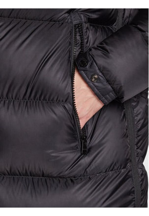 BOSS - Boss Kurtka puchowa Donden 50476213 Czarny Regular Fit. Kolor: czarny. Materiał: syntetyk, puch