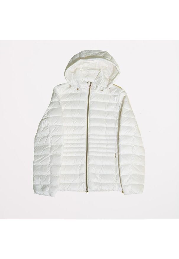 Geox - Kurtka GEOX D JAYSEN Biały. Kolor: biały. Materiał: tkanina