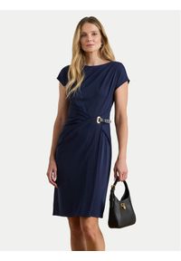 Lauren Ralph Lauren - LAUREN RALPH LAUREN Sukienka koktajlowa 200P03763001 Granatowy Slim Fit. Kolor: niebieski. Materiał: syntetyk. Styl: wizytowy #1