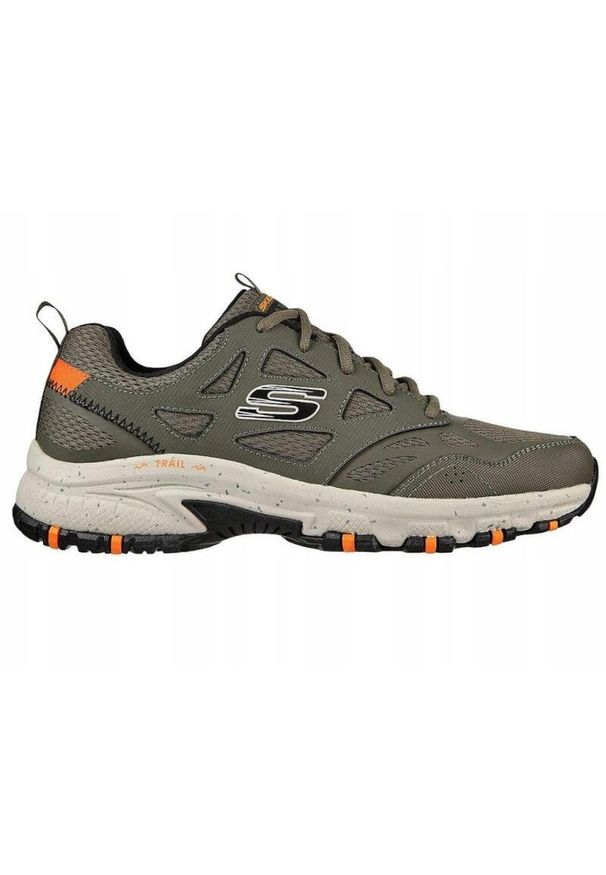 skechers - Buty trekkingowe męskie SKECHERS HILLCREST. Kolor: zielony