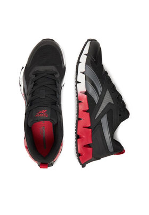 Reebok Sneakersy CEO-ZIG VECTOR AR30153M-BNR Czarny. Kolor: czarny. Materiał: materiał