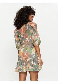 TwinSet - TWINSET Sukienka letnia 241TT2452 Kolorowy Loose Fit. Materiał: bawełna. Wzór: kolorowy. Sezon: lato #4