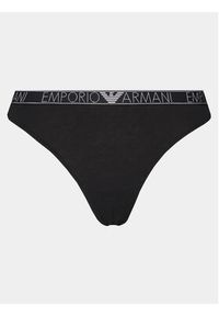 Emporio Armani Underwear Komplet 2 par stringów 163333 4R223 00020 Czarny. Kolor: czarny. Materiał: bawełna #5