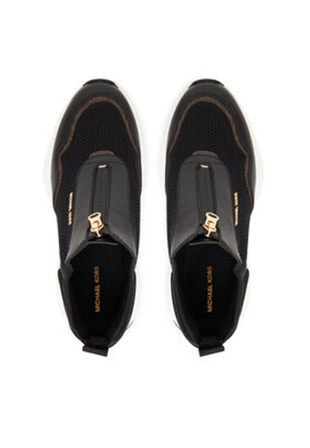 MICHAEL Michael Kors Sneakersy Zuma Mixed-Media Trainer 43F5ZUFP1L Czarny. Kolor: czarny. Materiał: materiał