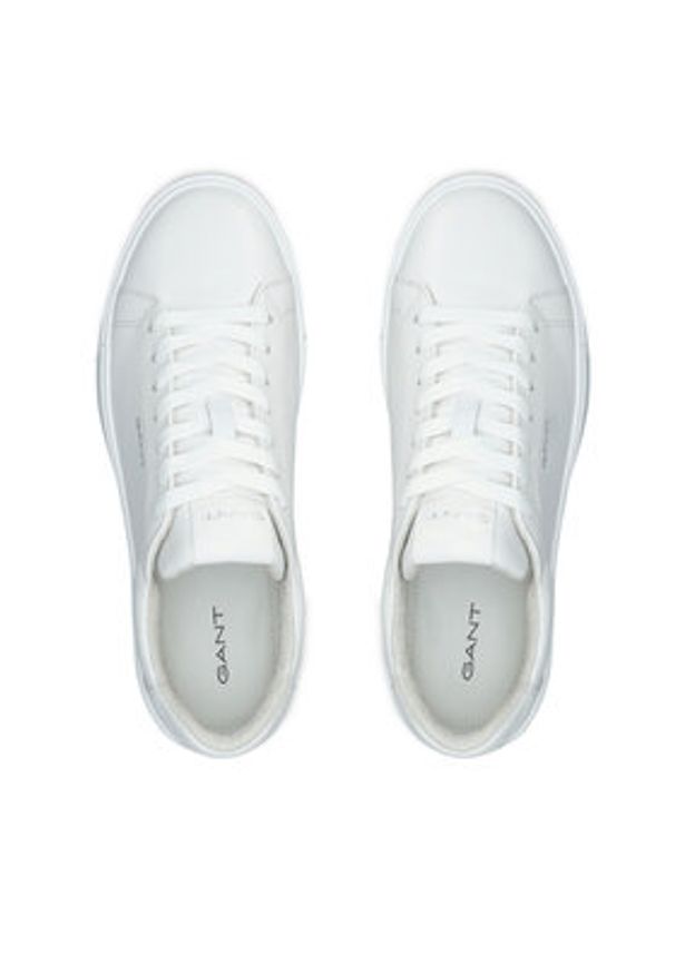 GANT - Gant Sneakersy 31631021 Biały. Kolor: biały. Materiał: skóra
