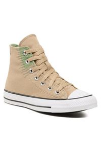 Converse Trampki Chuck Taylor All Star A03411C Khaki. Kolor: brązowy. Materiał: materiał