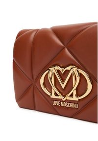 Love Moschino - LOVE MOSCHINO Torebka JC4043PP1NLC0312 Brązowy. Kolor: brązowy. Materiał: skórzane #5