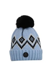 PEAK MOUNTAIN - Czapka Peak Mountain Monceau. Kolor: niebieski. Sezon: zima. Styl: sportowy #1