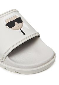 Karl Lagerfeld - KARL LAGERFELD Klapki KL80970N Biały. Kolor: biały. Materiał: syntetyk #4
