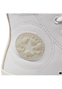 Converse Trampki Chuck Taylor All Star Construct Leather A02116C Biały. Kolor: biały. Materiał: skóra #6