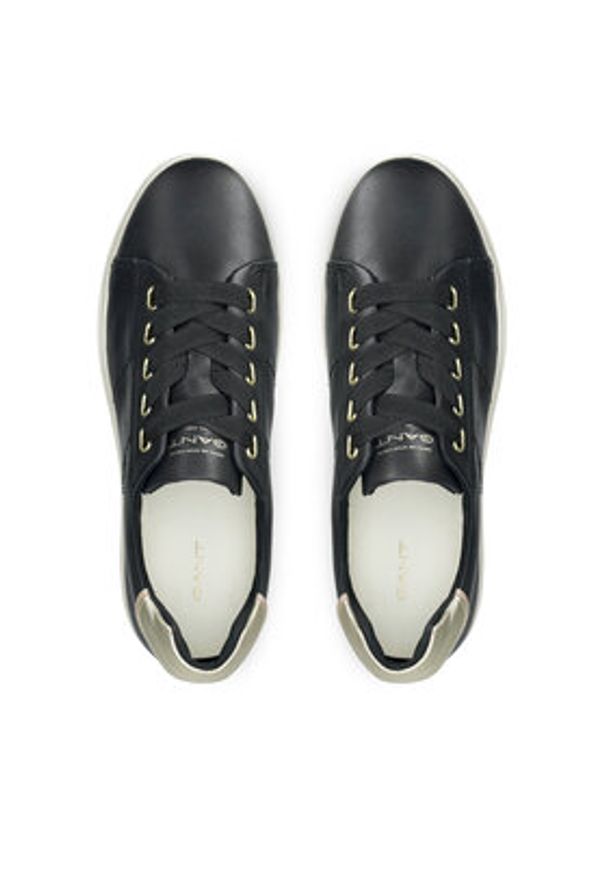 GANT - Gant Sneakersy 31531989 Czarny. Kolor: czarny. Materiał: skóra