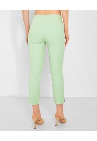 SEDUCTIVE - Zielone spodnie 7/8. Kolor: zielony. Materiał: materiał. Sezon: lato, wiosna. Styl: klasyczny #2