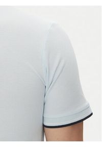 Lindbergh Polo 30-404010 Niebieski Relaxed Fit. Typ kołnierza: polo. Kolor: niebieski. Materiał: bawełna #5