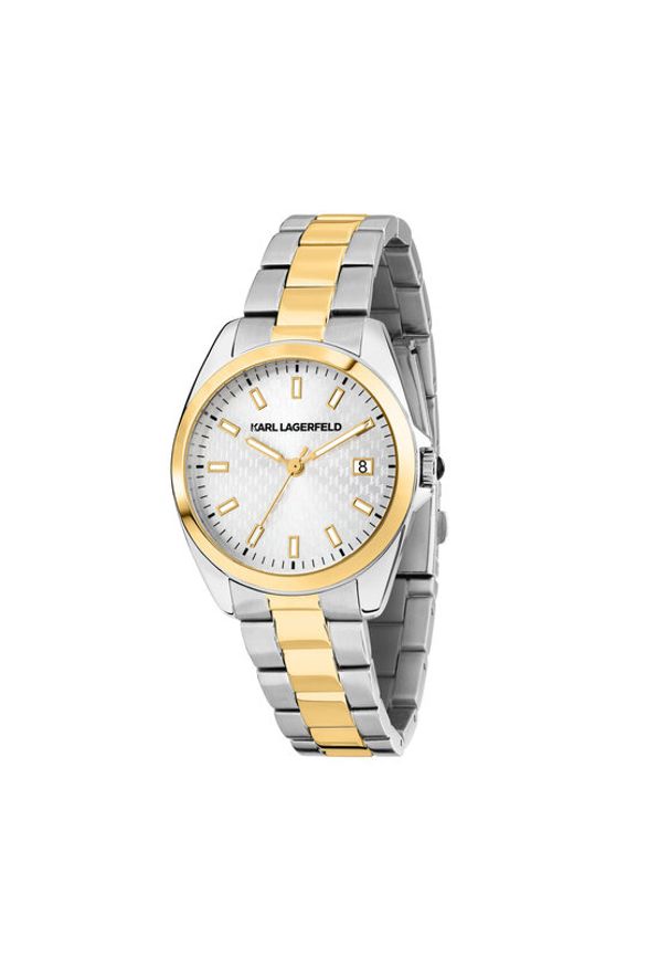 Karl Lagerfeld - KARL LAGERFELD Zegarek R0553101507 Srebrny. Kolor: srebrny