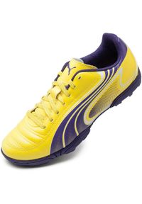 Puma V6.11 Tarfy Junior korki piłkarskie 38,5 syntetyczne. Kolor: fioletowy. Materiał: syntetyk. Sport: piłka nożna #1