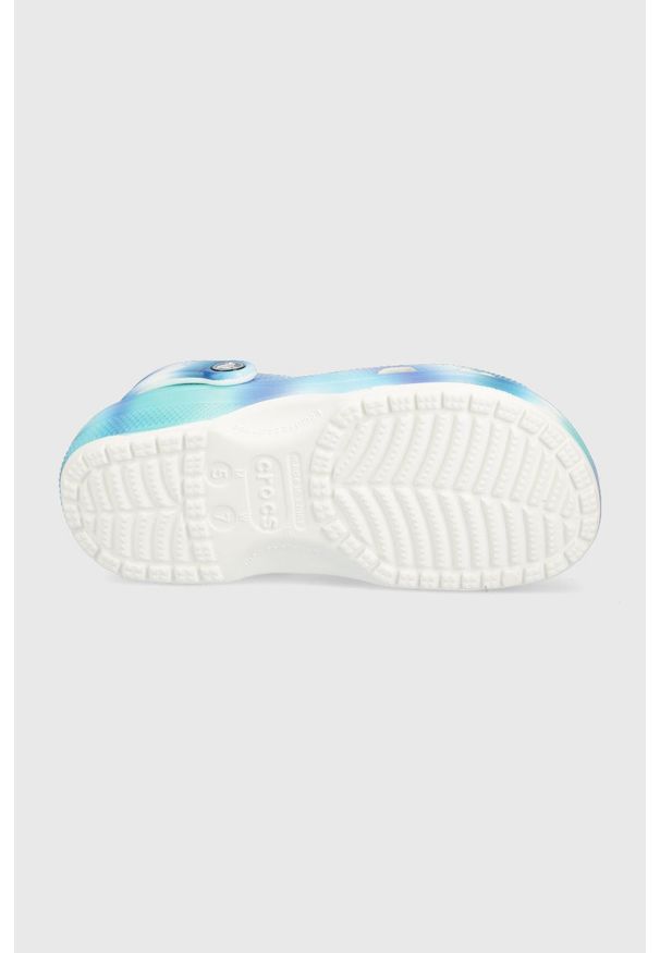 Crocs klapki damskie. Nosek buta: okrągły. Materiał: materiał