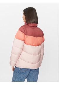columbia - Columbia Kurtka zimowa Puffect™ Color Blocked Jacket Czerwony Regular Fit. Kolor: czerwony. Materiał: syntetyk. Sezon: zima #3