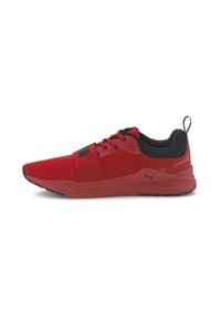 Buty do chodzenia męskie Puma WIRED RUN. Kolor: wielokolorowy, czarny, czerwony. Sport: turystyka piesza, bieganie