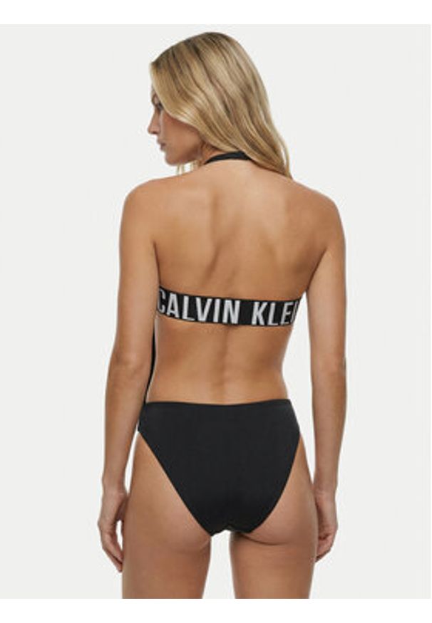 Calvin Klein Swimwear Strój kąpielowy LV00Q61200 Czarny. Kolor: czarny. Materiał: syntetyk
